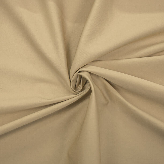 КОТТОН САТИН ОДНОТОННЫЙ ш150 98%хб 2%эл (бежевый)