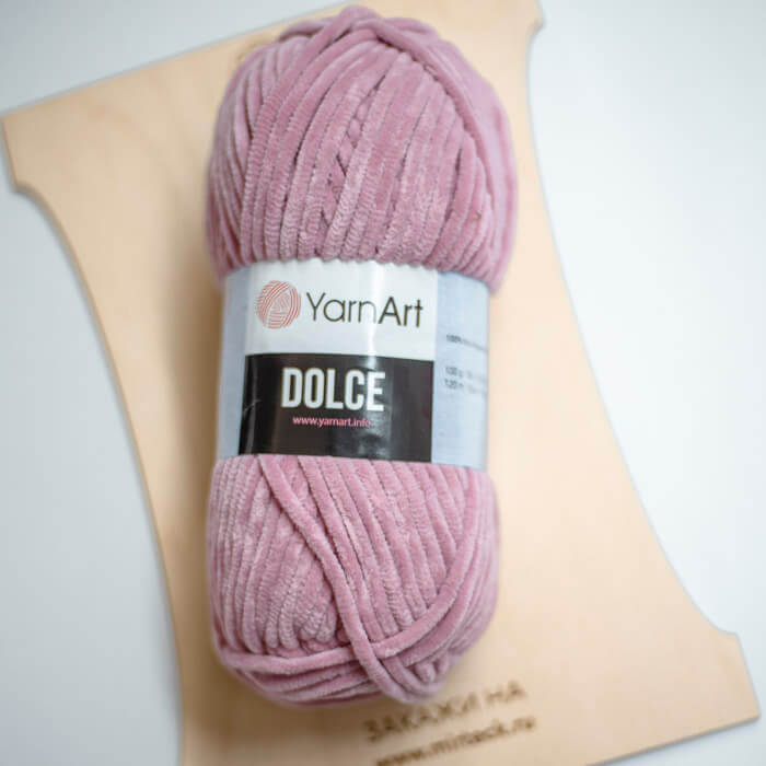 YARNART Dolce 100г-120м 100%пэ (769-розовый)