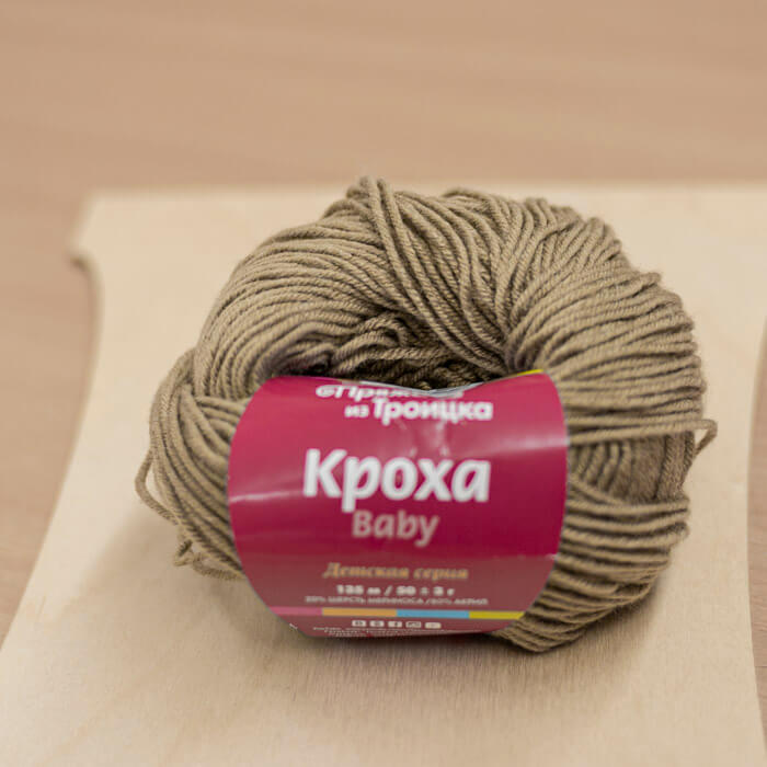 ТКФ Кроха 50г-135м 80%акр 20%шер (0830-кофе с молоком)