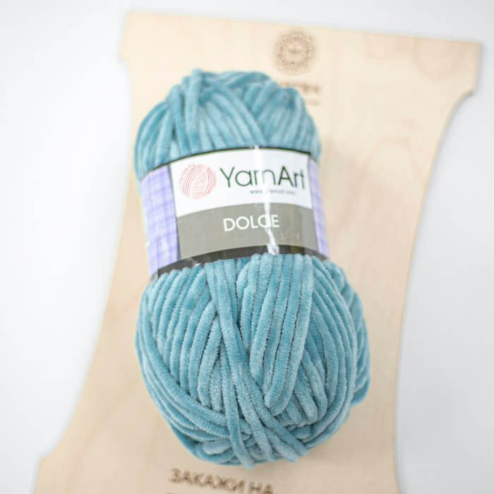 YARNART Dolce 100г-120м 100%пэ (770-бирюзовый)