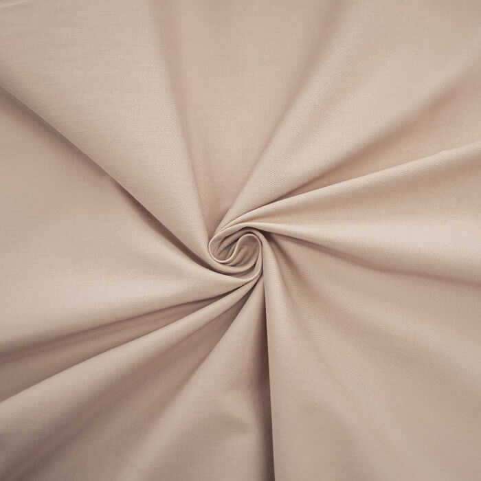 КОТТОН САТИН ОДНОТОННЫЙ ш150 98%хб 2%эл (бежево-розовый)