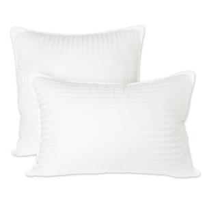 Подушка МИРТЕК ЛЕБЯЖИЙ ПУХ  50х70 100%пэ-микроволокно 100%хлопок Белый_MIRTECK