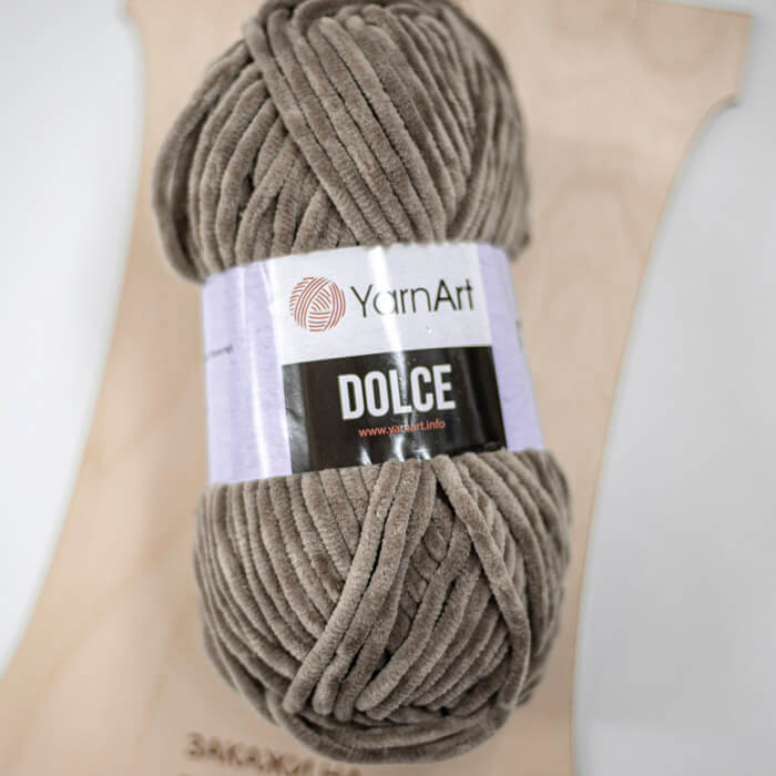YARNART Dolce 100г-120м 100%пэ (754-какао с молоком)