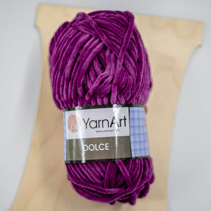 YARNART Dolce 100г-120м 100%пэ (766-слива)