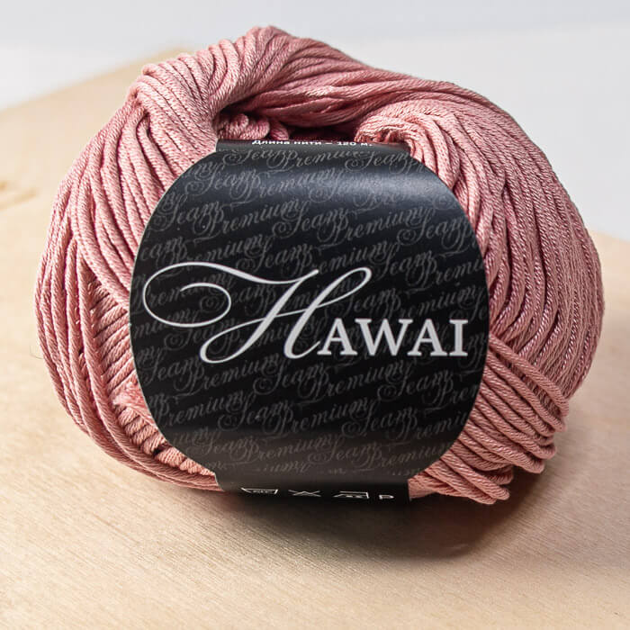 SEAM Hawai 50г-120м 100%мерсеризованный хлопок  (152-румяна)