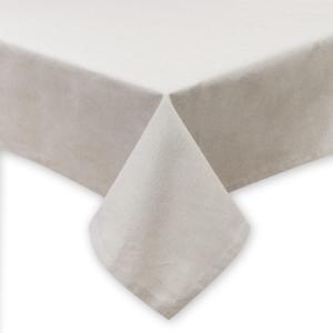 Скатерть 140х250 МИРТЕК KENT TU 61%пэ 39%хлопок серый_MIRTECK