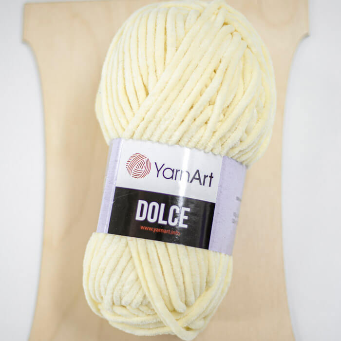 YARNART Dolce 100г-120м 100%пэ (783-молочный)