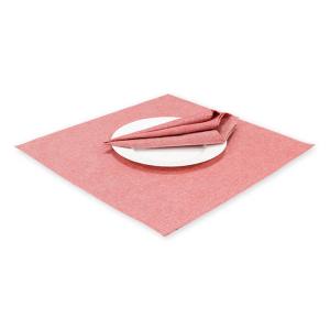 Салфетка комплект 45х45-3шт МИРТЕК KENT TU 61%пэ 39%хлопок красный_MIRTECK