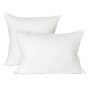 Подушка МИРТЕК ЭКСТРА 70х70 100%пух 100%хлопок Белый_MIRTECK