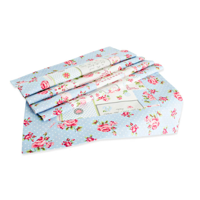 Скатерть - наперон 50х150 МИРТЕК KAMILA 50%хлопок 50%пэ ассортимент_MIRTECK