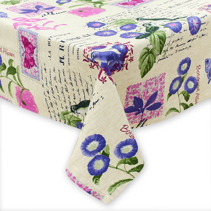 Скатерть 140х160 МИРТЕК  100%хлопок ассортимент_MIRTECK