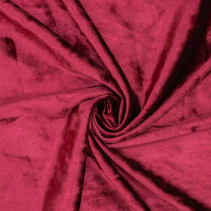 БАРХАТ СТРЕЙЧ МРАМОР ш150 100%пэ (т.красный)