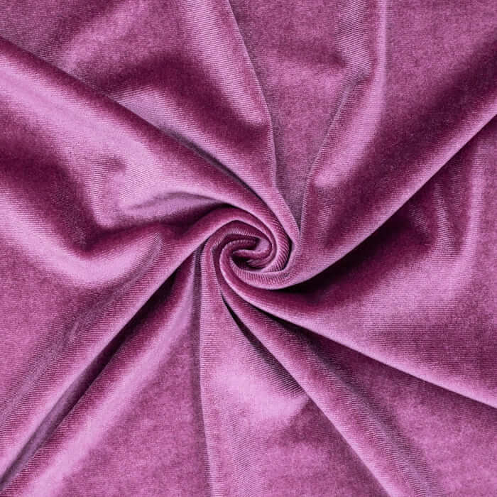 БАРХАТ СТРЕЙЧ ш150 100%пэ (пыльная роза-28)