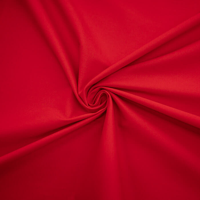 КОТТОН САТИН ОДНОТОННЫЙ ш150 98%хб 2%эл (красный)
