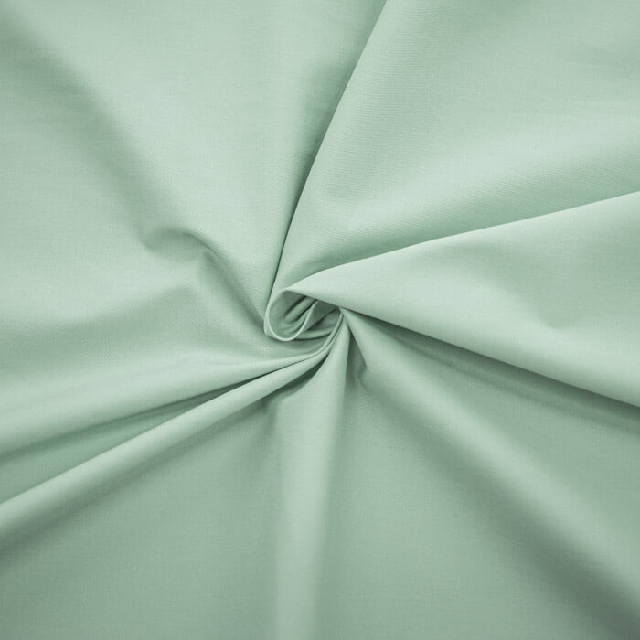 КОТТОН САТИН ОДНОТОННЫЙ ш150 98%хб 2%эл (серо-мятный)