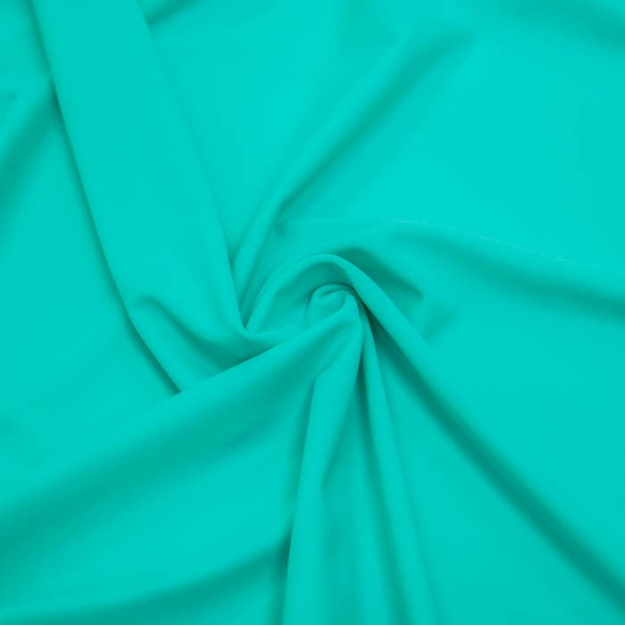 ЛАЙКРА ОБЛЕГЧЕННАЯ ОДНОТОННАЯ ш145 90%пэ 10%эл (бирюзовый)