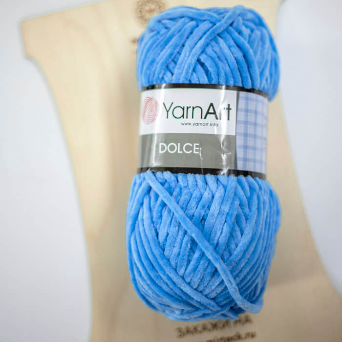 YARNART Dolce 100г-120м 100%пэ (758-темная бирюза)