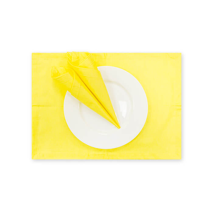 Салфетка комплект 32х42-3шт МИРТЕК  100%хлопок ассортимент (цвет Jaune)