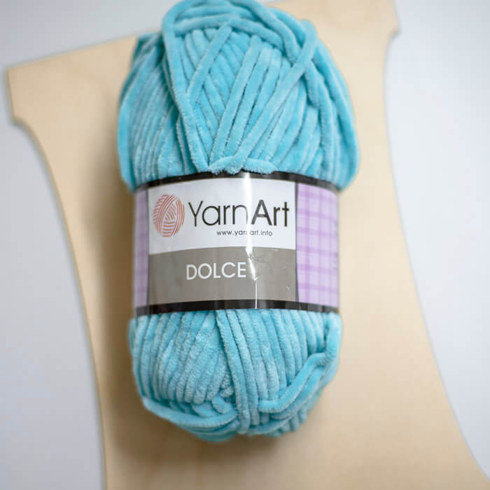 YARNART Dolce 100г-120м 100%пэ (746-бирюза)