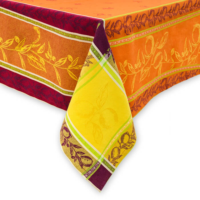 Скатерть 160х250 МИРТЕК CITRONNER 100%хлопок ассортимент_MIRTECK