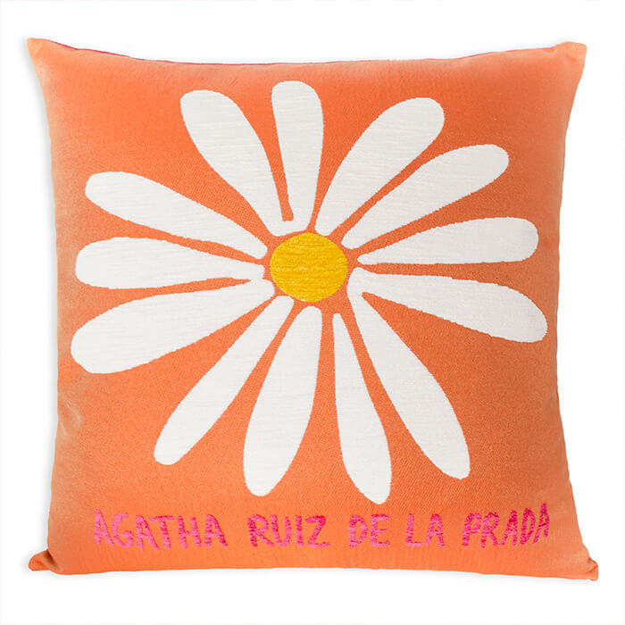 Чехол для подушки декоративный ARP JAC 02 naranja ромашка