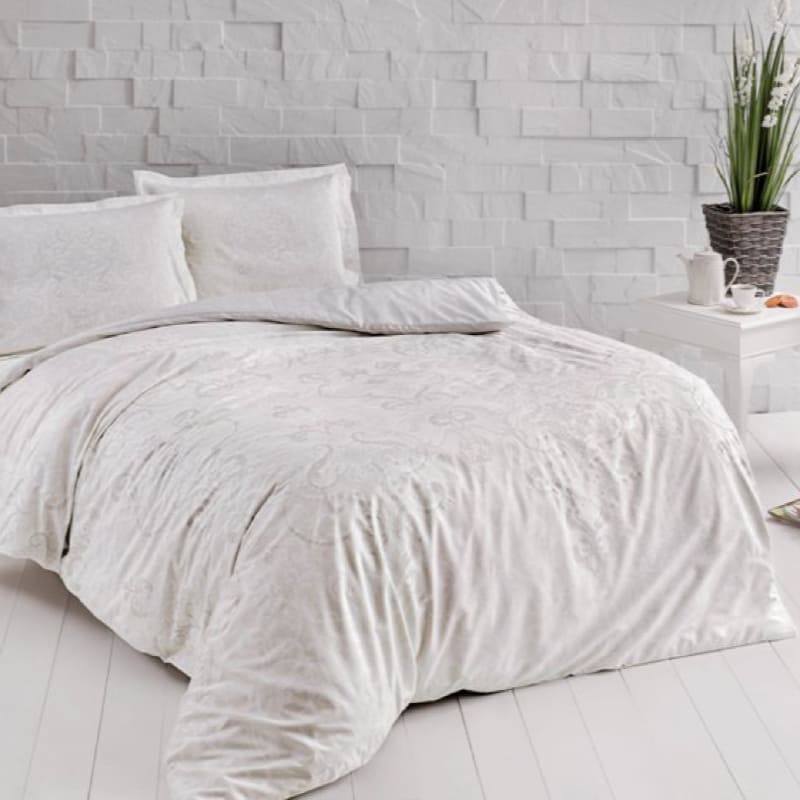 Постельное белье 1,5-спальное TAC SATEN HAPPY DAYS CASTILLO 160х200-1шт 180х260-1шт 50х70-1шт 100%хл_Каталог-v2_MIRTECK