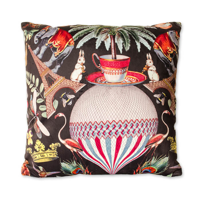 Чехол для подушки декоративный АЛИСА В СТРАНЕ ЧУДЕС 40*40 100%пэ_MIRTECK