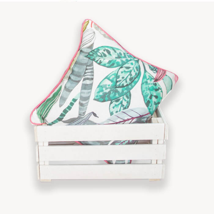 Чехол с подушкой декоративный с кантом TORKA 45*45 55%хлопок 45%пэ _MIRTECK