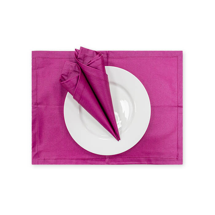 Салфетка комплект 32х42-3шт МИРТЕК  100%хлопок ассортимент (цвет Prune)