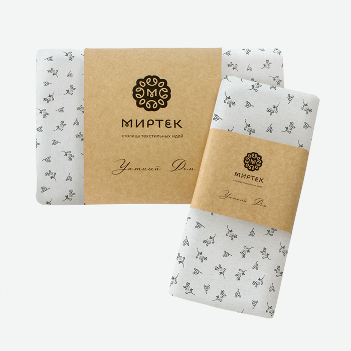 Простыня ранфорс 240х260-1шт  МИРТЕК NATURE RUSTIC GREY цветок 100%хлопок серый_Каталог-v2_MIRTECK