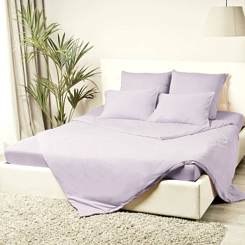 Пододеяльник трикотажный 172х205-1шт EDELSON TENCEL 50%хлопок 50%тенсель лаванда_MIRTECK